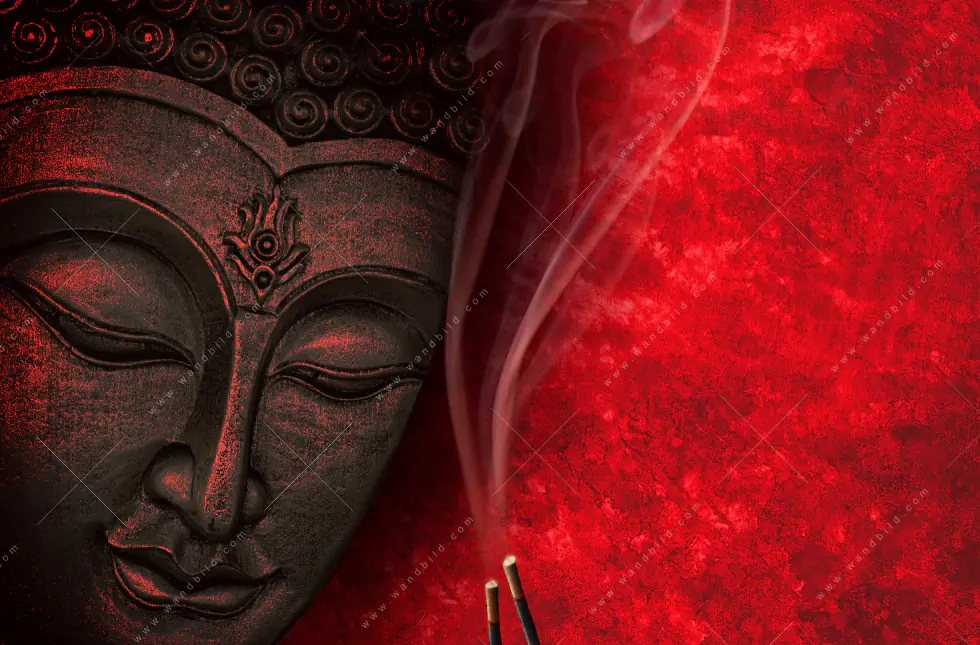 Wechselmotiv Acrylglas Canvalight® DIA | Buddha & Weihrauch | Schmal - Image 5