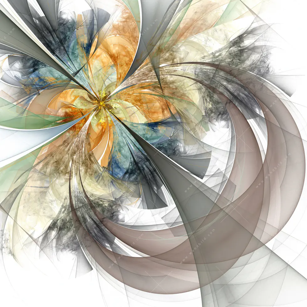 Wechselmotiv Acrylglas Canvalight® DIA | Digitale Blumen No.1 | Hochformat - Image 5