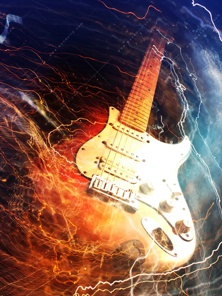 Wechselmotiv Acrylglas Canvalight® DIA | E-Gitarre | Hochformat - Image 5