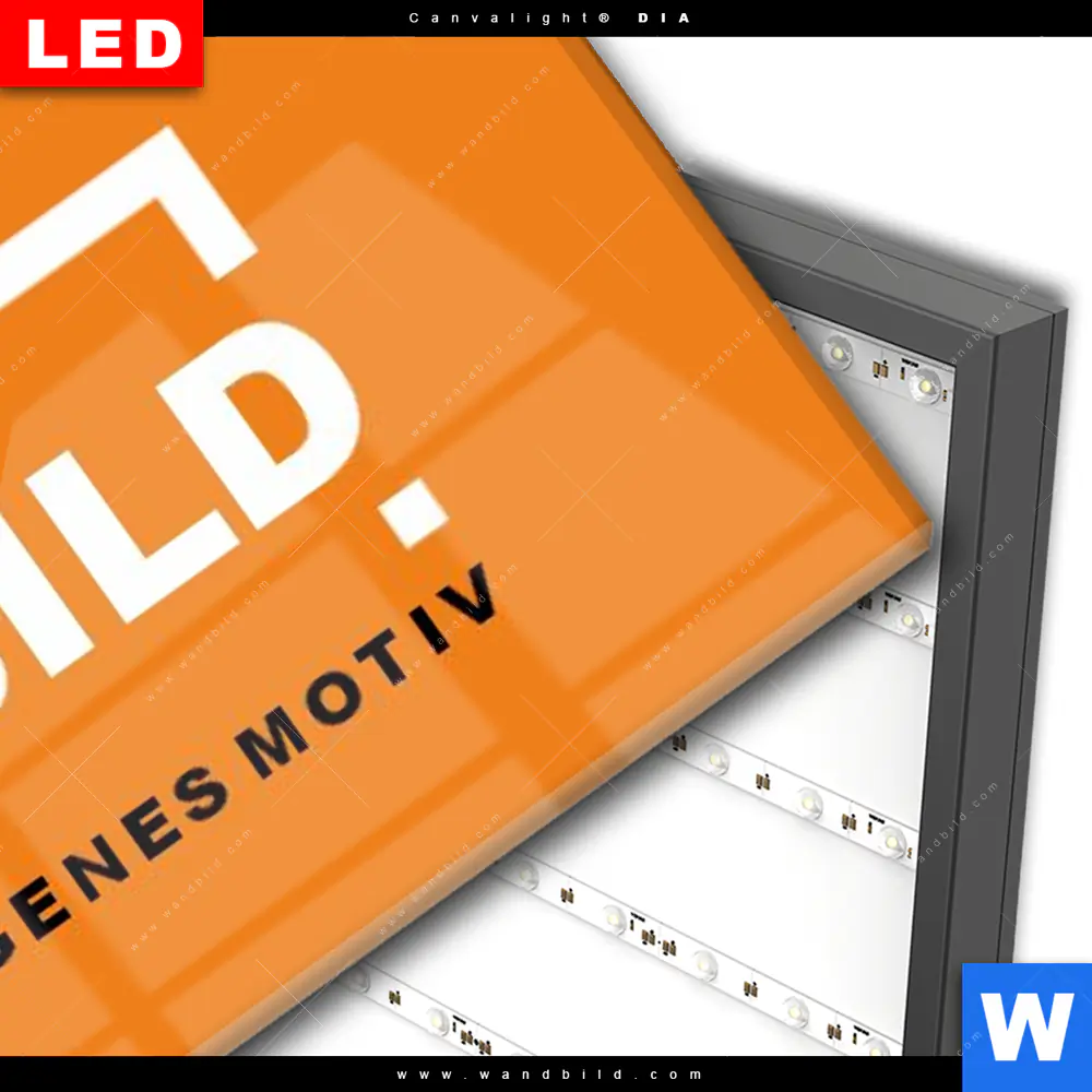 Wechselmotiv Acrylglas Canvalight® DIA | Eigenes Motiv | Panorama - Image 3