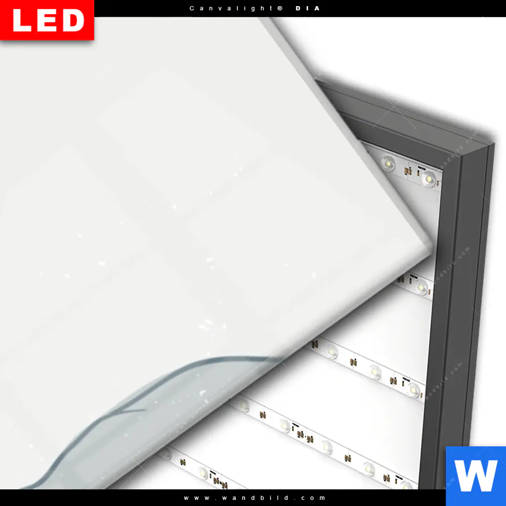 Wechselmotiv Acrylglas Canvalight® DIA | Elefant & Entlein | Schmal - Image 3