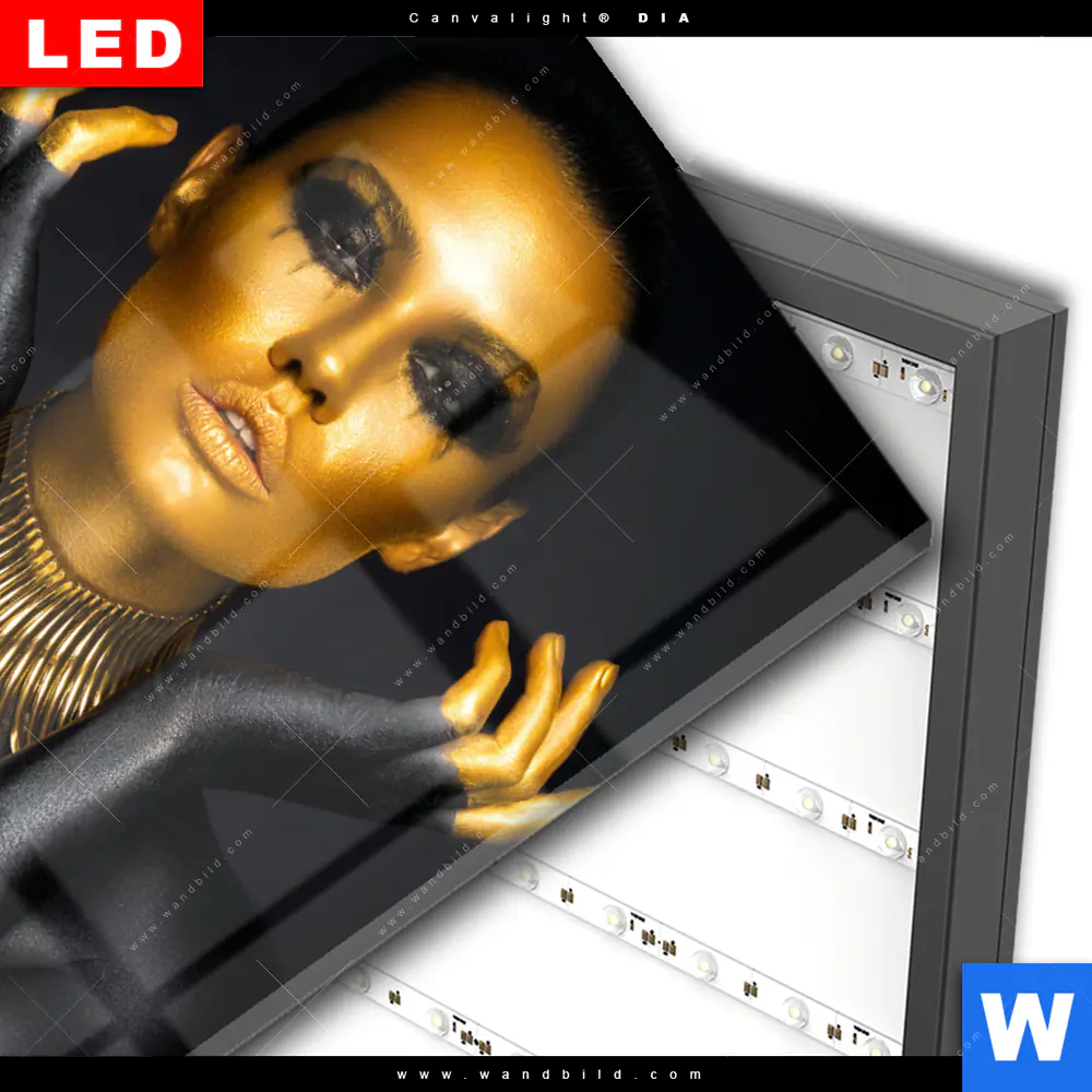 Wechselmotiv Acrylglas Canvalight® DIA | Fingerspitzengefühl | Hochformat - Image 3
