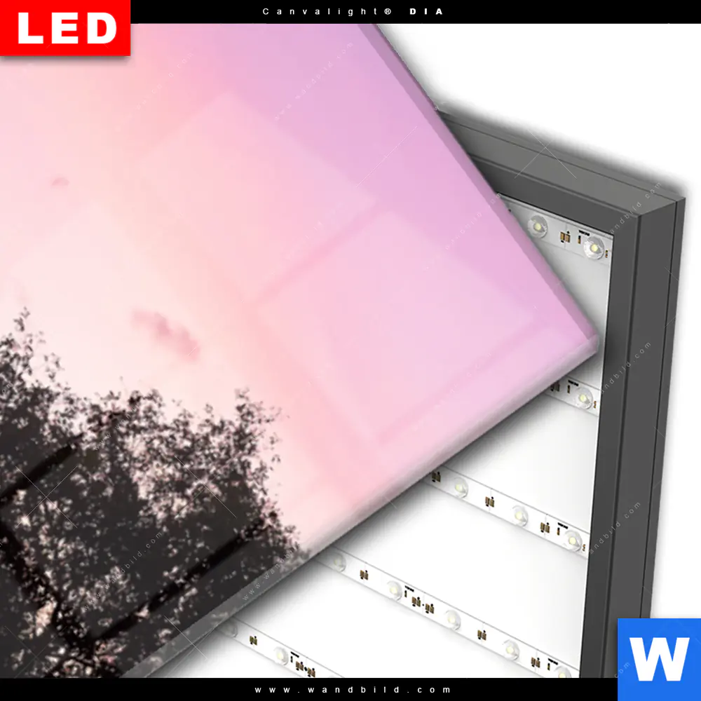 Wechselmotiv Acrylglas Canvalight® DIA | Fischer auf Boot Sonnenaufgang | Schmal - Image 3