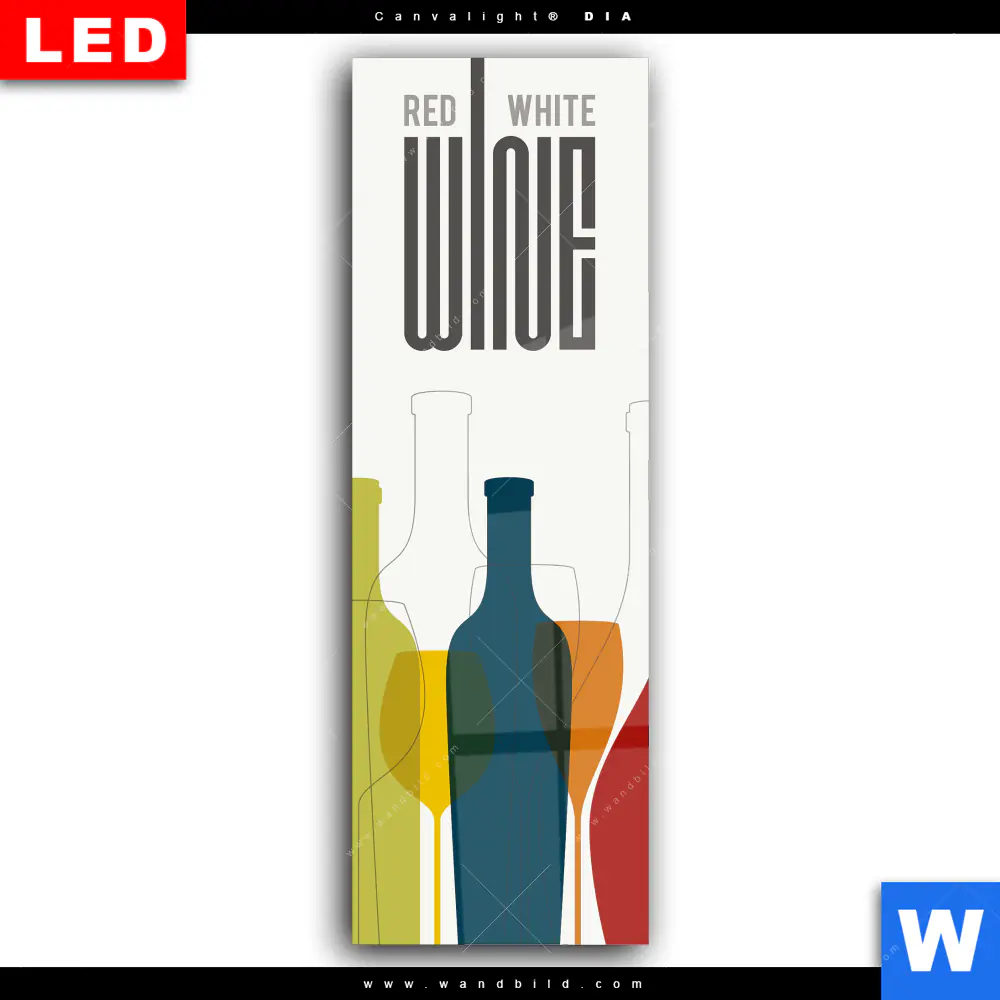 Wechselmotiv Acrylglas Canvalight® DIA | Flaschen & Gläser | Schmal - Image 2