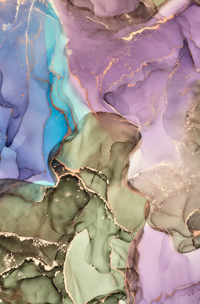 Wechselmotiv Acrylglas Canvalight® DIA | Fluid Art Summertime | Hochformat - Image 5