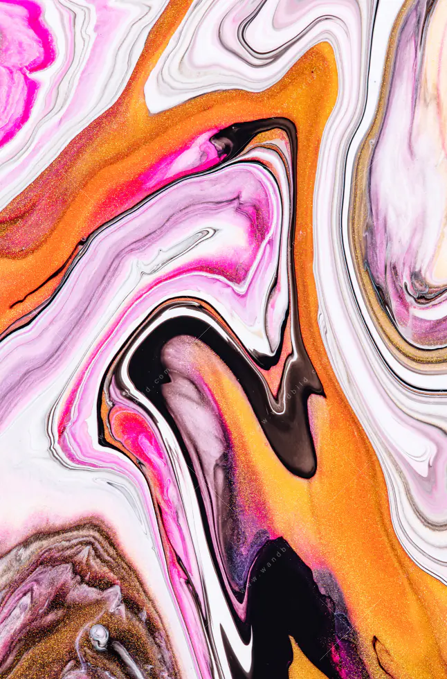 Wechselmotiv Acrylglas Canvalight® DIA | Fluid Art Sweets | Schmal - Image 5