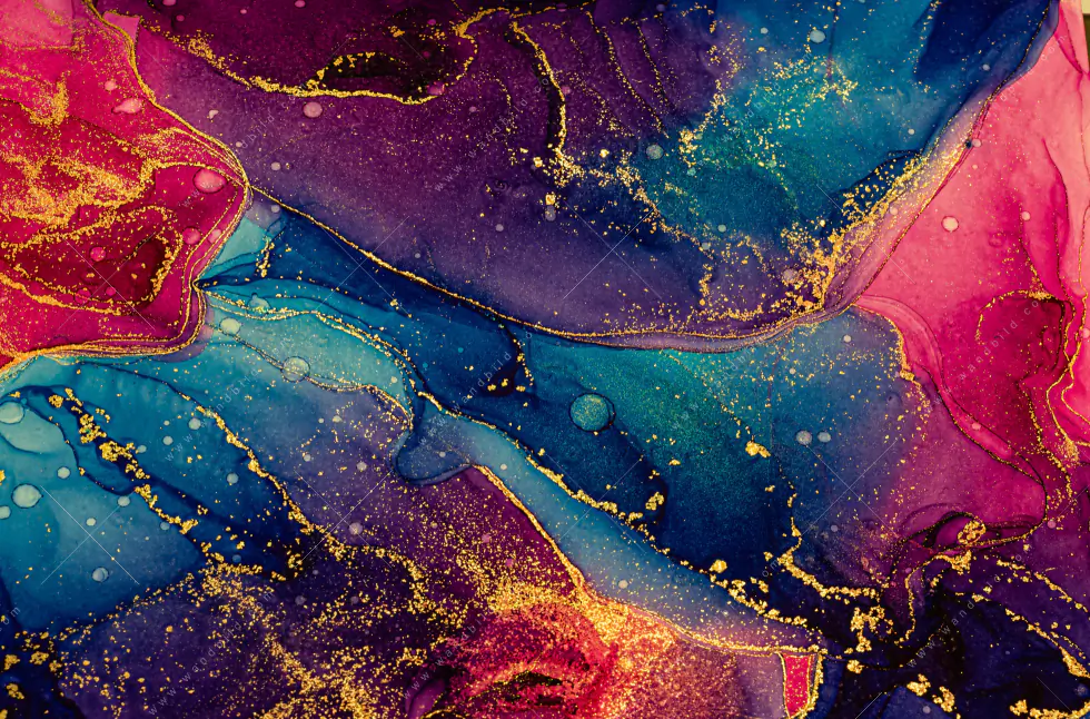 Wechselmotiv Acrylglas Canvalight® DIA | Fluid Fantasia | Quadrat - Image 5