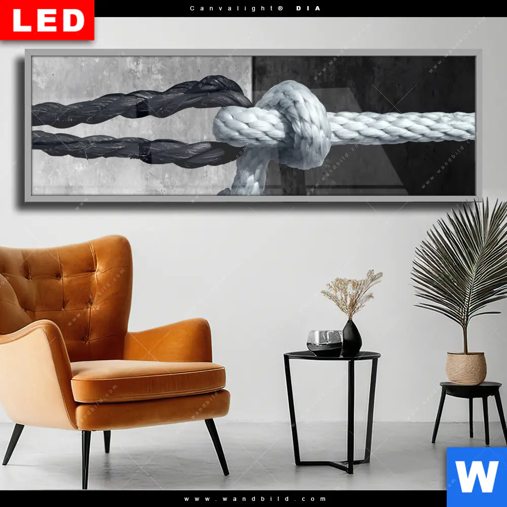 Wechselmotiv Acrylglas Canvalight® DIA | Freundschaft & Respekt | Panorama