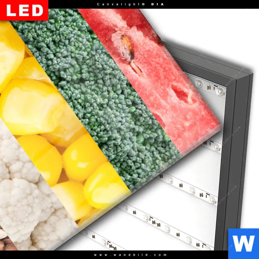 Wechselmotiv Acrylglas Canvalight® DIA | Gesunde Ernährung | Hochformat - Image 3