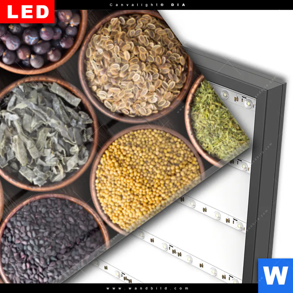 Wechselmotiv Acrylglas Canvalight® DIA | Gewürze & Kräuter | Schmal - Image 3