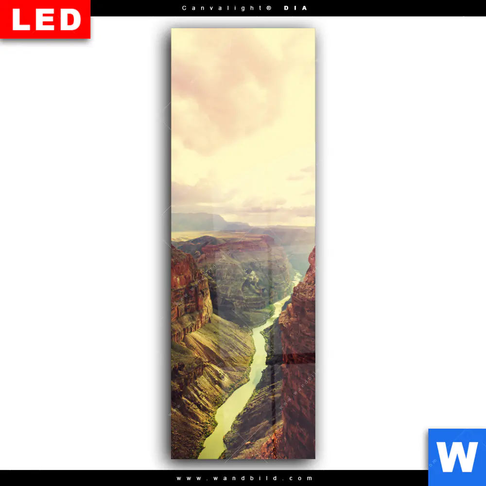 Wechselmotiv Acrylglas Canvalight® DIA | Grand Canyon Landschaft | Schmal - Image 2