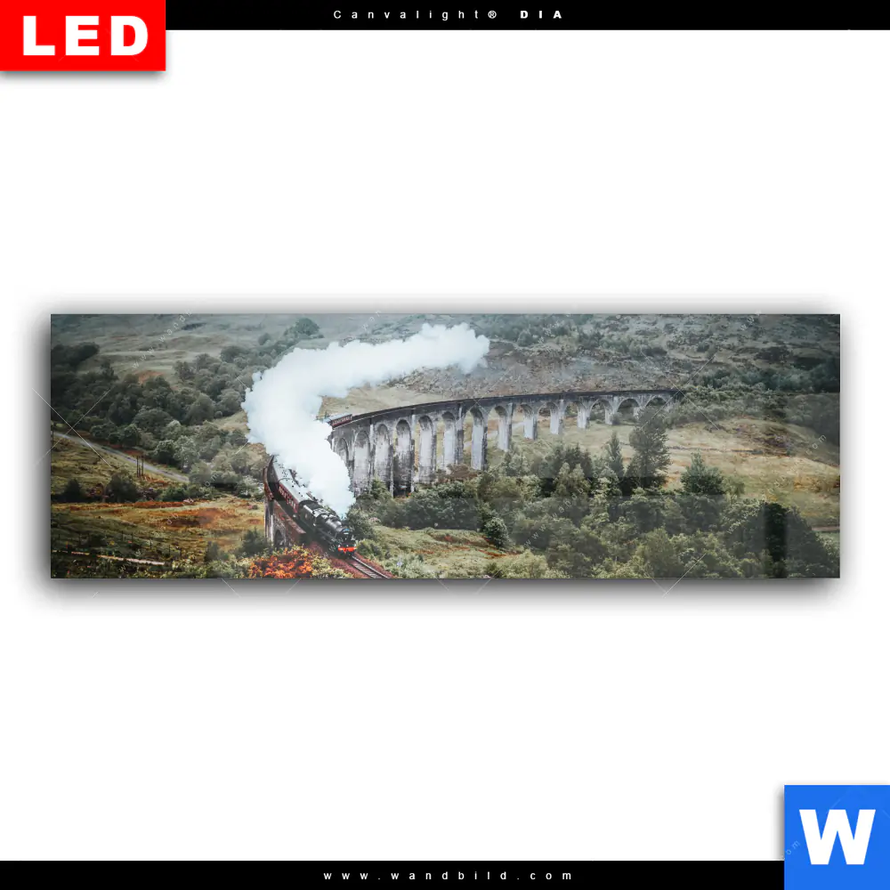 Wechselmotiv Acrylglas Canvalight® DIA | Hogwarts-Express | Panorama - Image 2