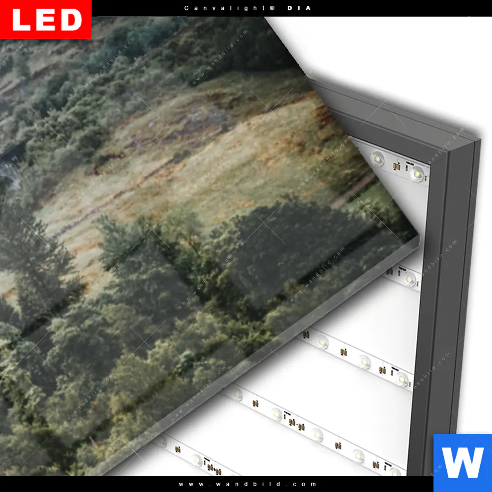 Wechselmotiv Acrylglas Canvalight® DIA | Hogwarts-Express | Panorama - Image 3