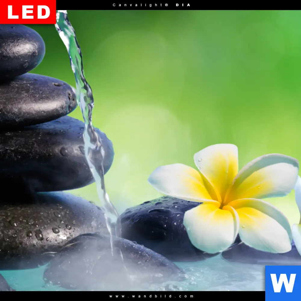 Wechselmotiv Acrylglas Canvalight® DIA | Japanischer Brunnen | Hochformat - Image 4