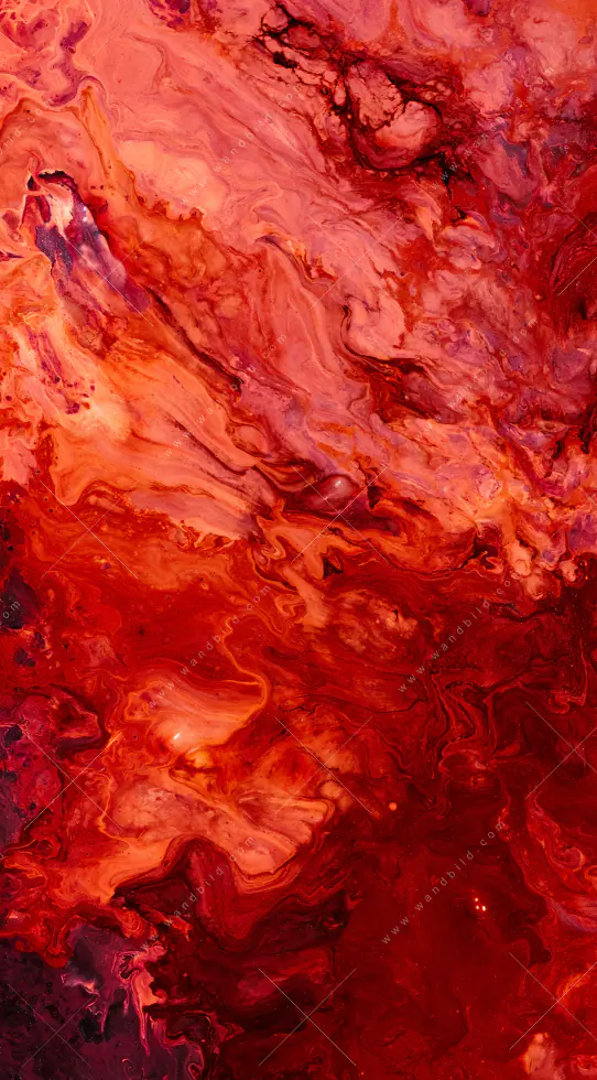 Wechselmotiv Acrylglas Canvalight® DIA | Liquid Marmor rot | Hochformat - Image 5