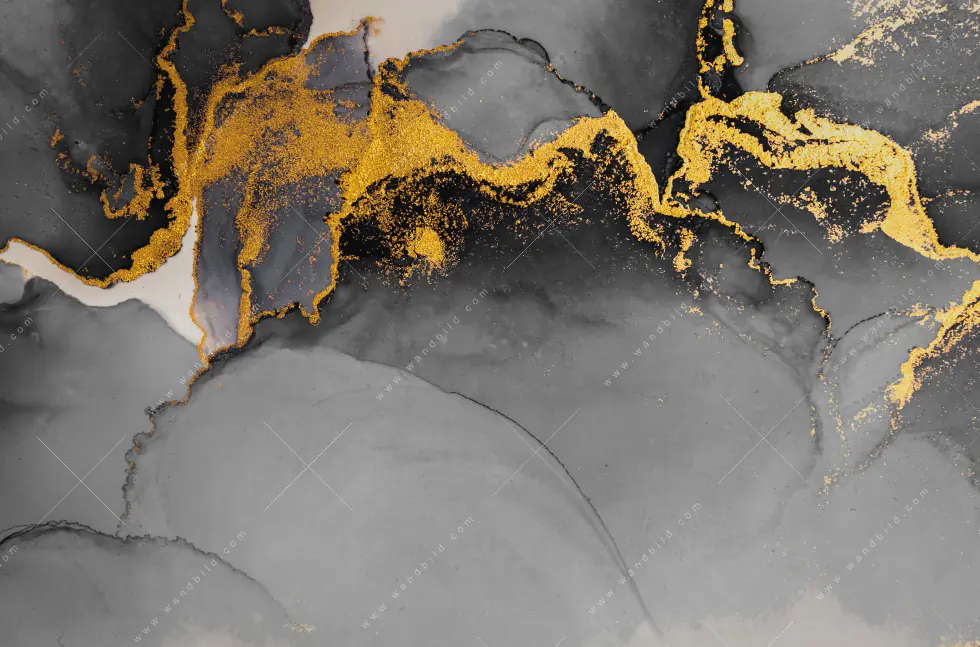 Wechselmotiv Acrylglas Canvalight® DIA | Luxury Abstract Fluid Art No. 2 | Querformat - Image 5