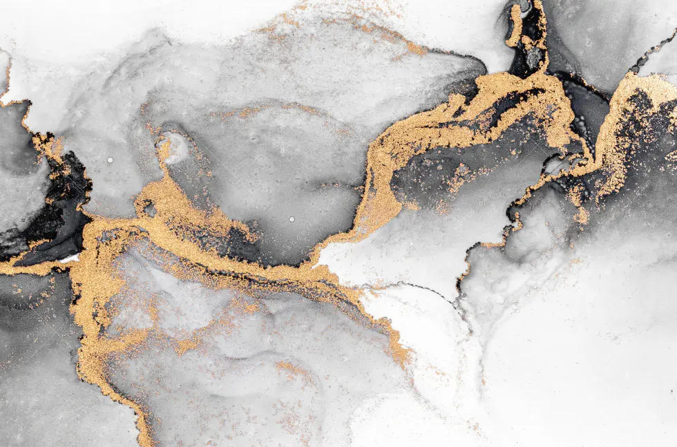 Wechselmotiv Acrylglas Canvalight® DIA | Luxury Abstract Fluid Art No. 3 | Panorama - Image 5