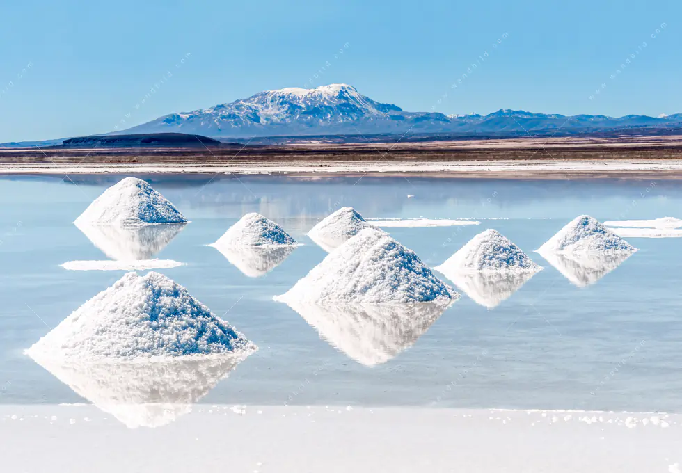 Wechselmotiv Acrylglas Canvalight® DIA | Salzlandschaft in den Anden | Schmal - Image 5