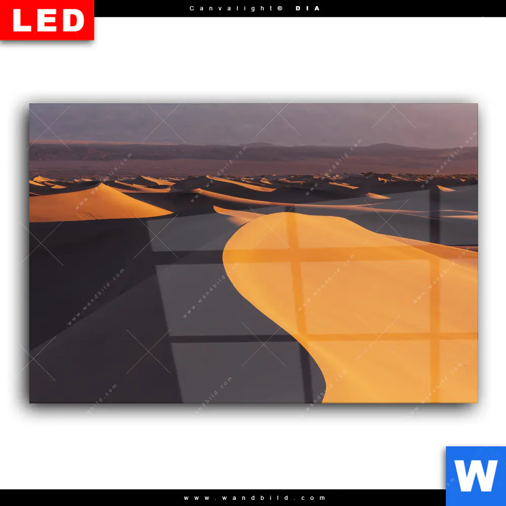 Wechselmotiv Acrylglas Canvalight® DIA | Sanddünen | Querformat - Image 2