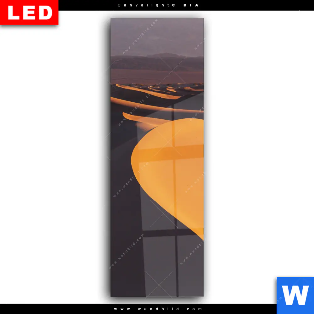 Wechselmotiv Acrylglas Canvalight® DIA | Sanddünen | Schmal - Image 2