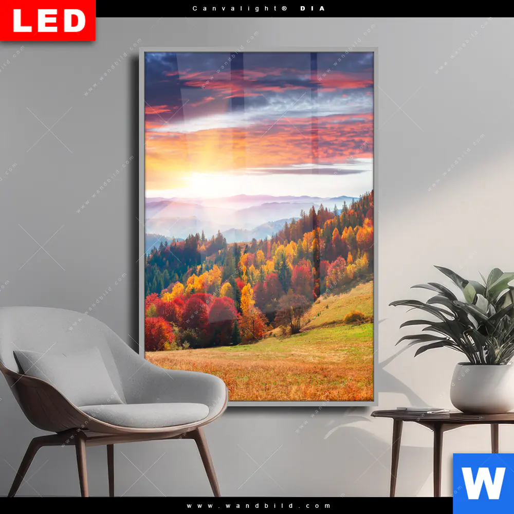 Wechselmotiv Acrylglas Canvalight® DIA | Schönheitswelt | Hochformat