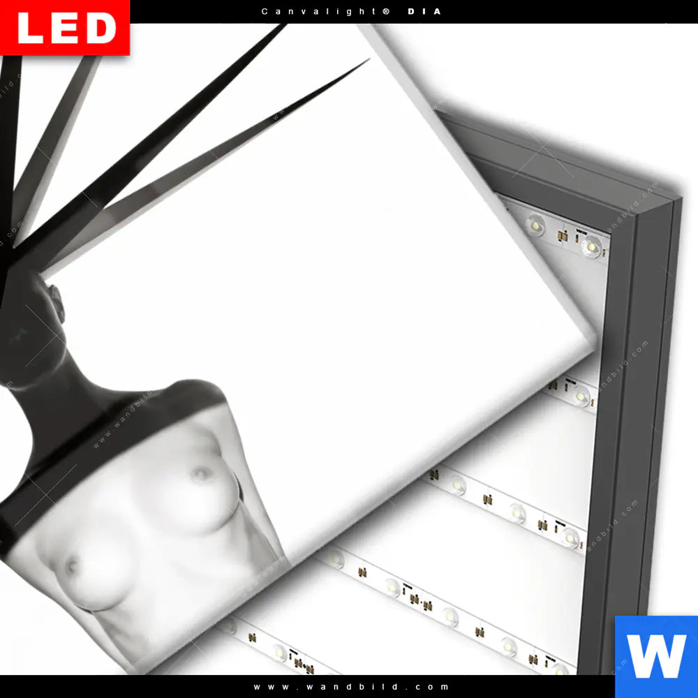 Wechselmotiv Acrylglas Canvalight® DIA | Sonnengöttin | Querformat - Image 3