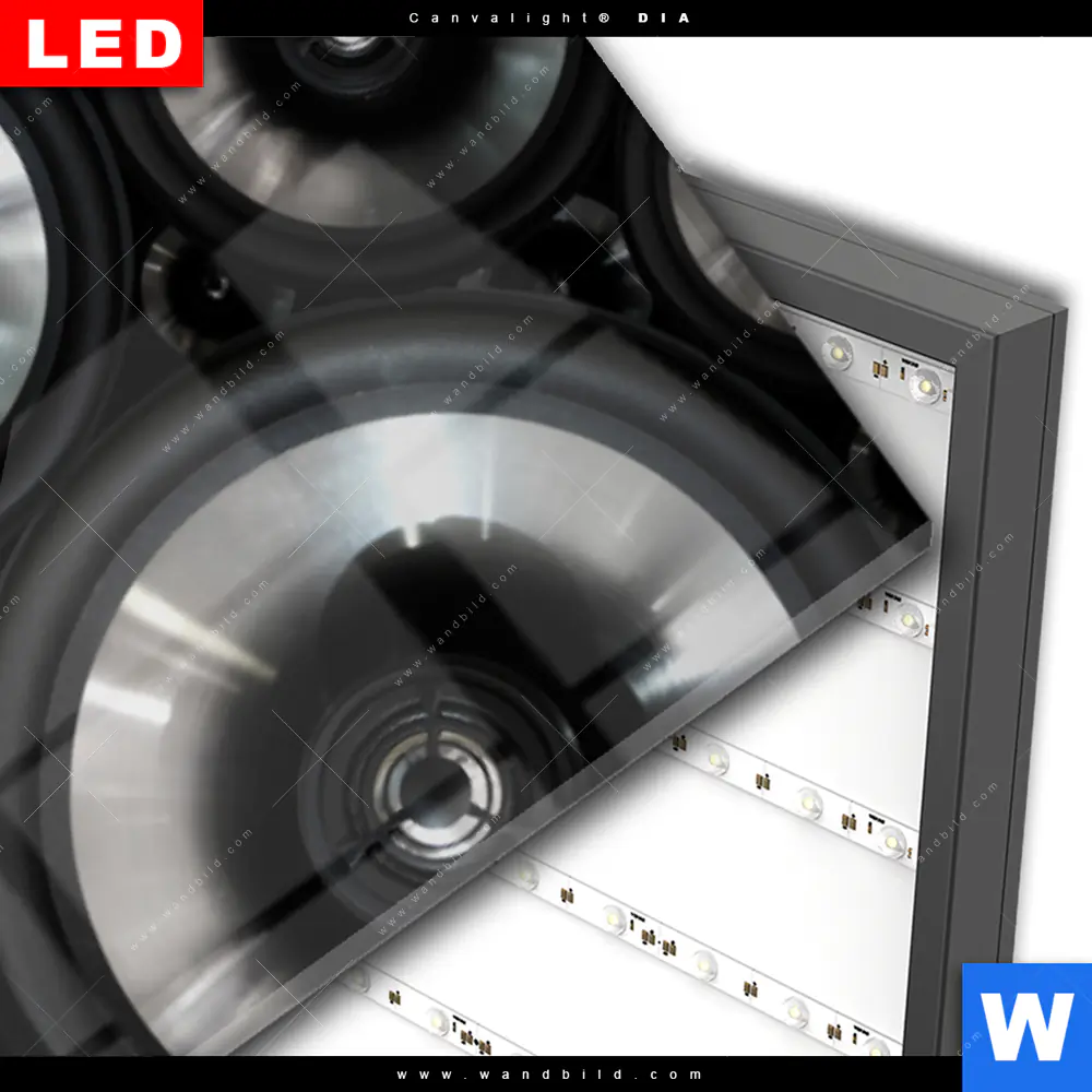 Wechselmotiv Acrylglas Canvalight® DIA | Sound | Schmal - Image 3