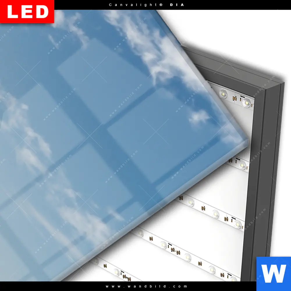 Wechselmotiv Acrylglas Canvalight® DIA | Strand auf Langeoog | Schmal - Image 3