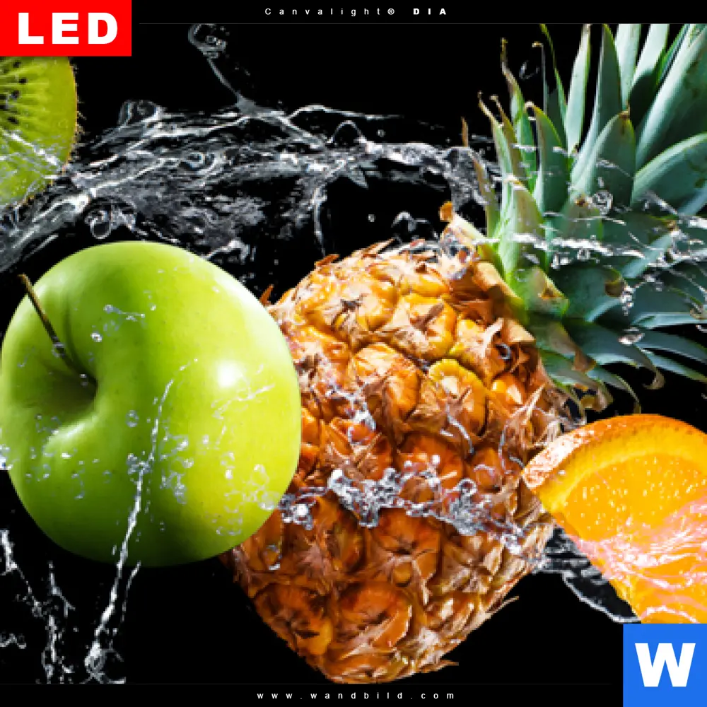 Wechselmotiv Acrylglas Canvalight® DIA | Viele Früchte | Querformat - Image 4