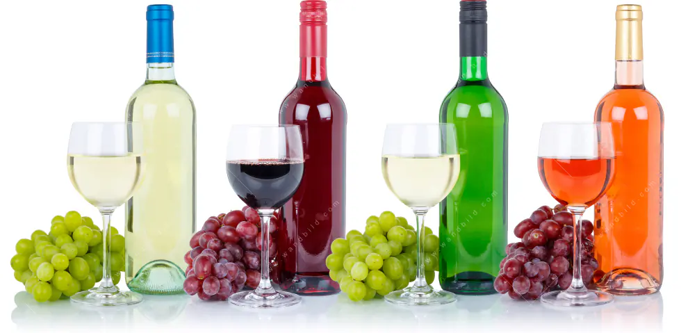 Wechselmotiv Acrylglas Canvalight® DIA | Wein in Flaschen und Gläsern | Panorama - Image 5