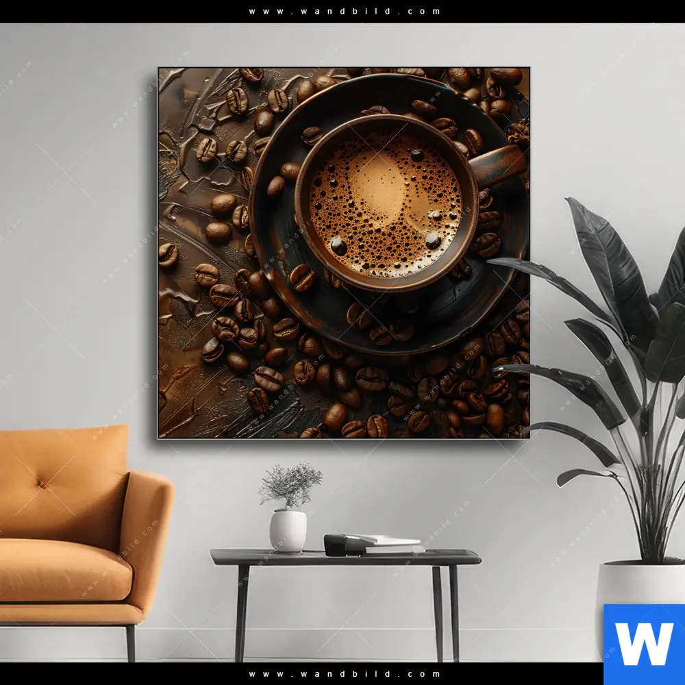Wechselmotiv | Aromatischer Kaffeetraum | Quadrat