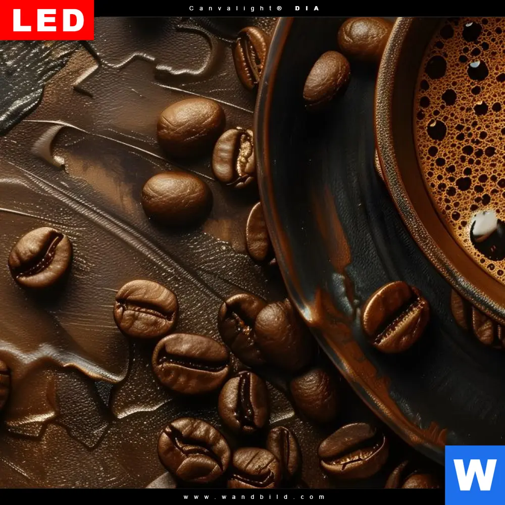 Wechselmotiv | Aromatischer Kaffeetraum | Quadrat - Image 4