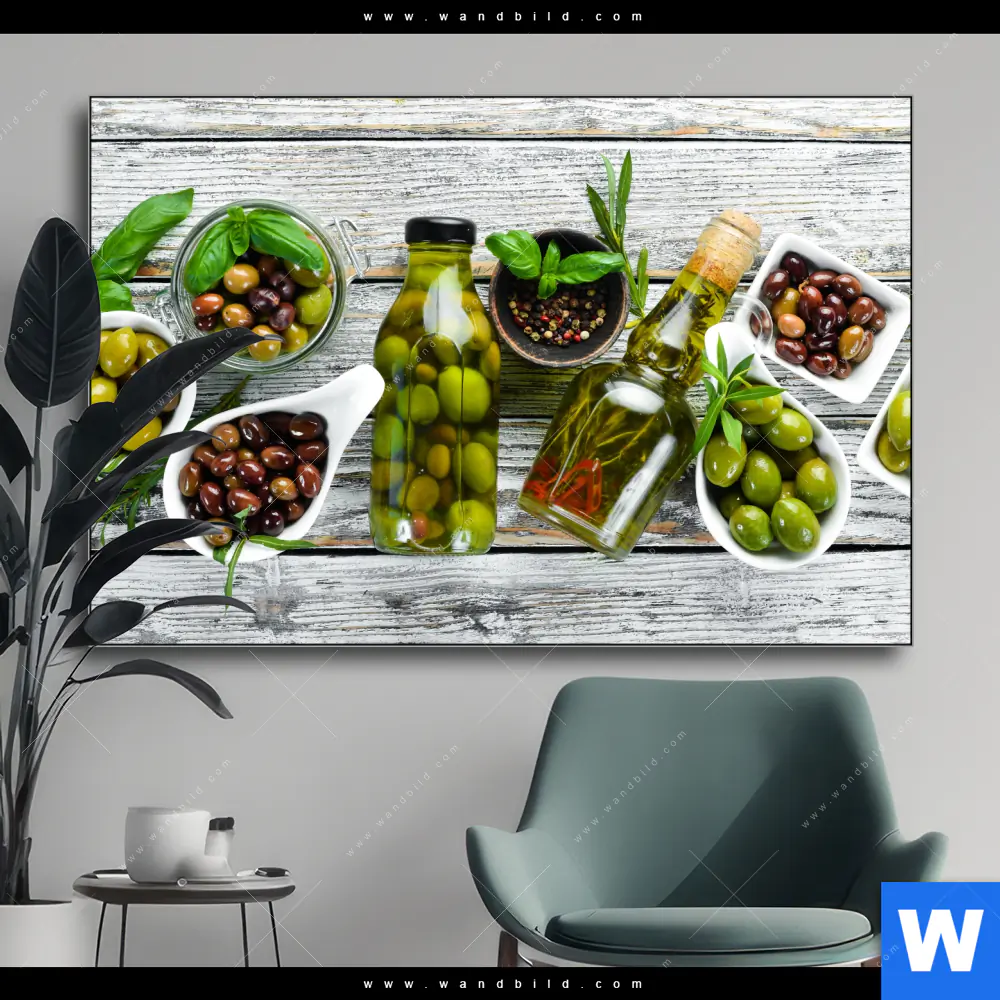 Wechselmotiv | Mediterrane Olivenvielfalt | Querformat