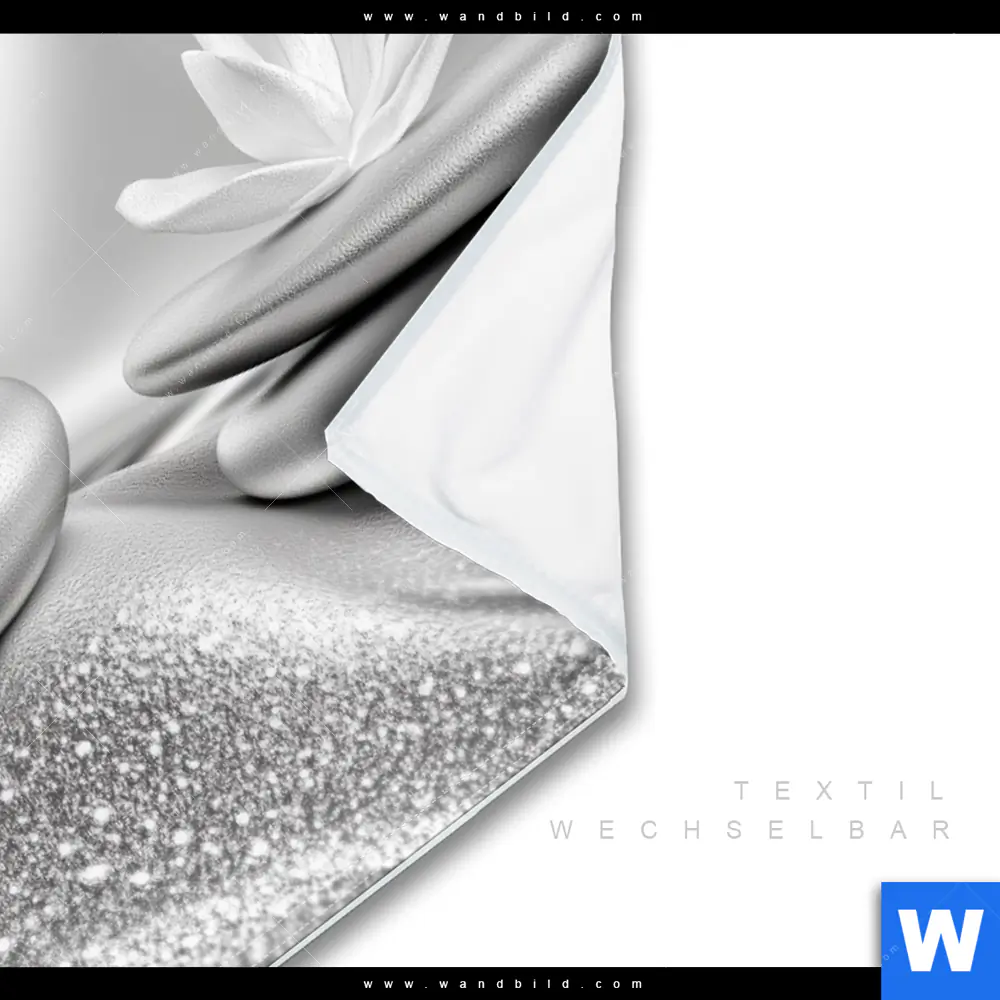 Wechselmotiv | Silberne Zen Harmonie | Querformat - Image 3