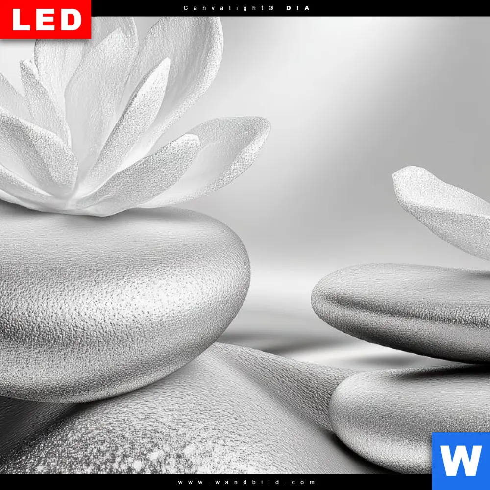 Wechselmotiv | Silberne Zen Harmonie | Querformat - Image 4
