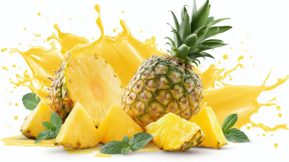 Wechselmotiv | Tropische Frische - Ananas-Explosion | Panorama - Image 5