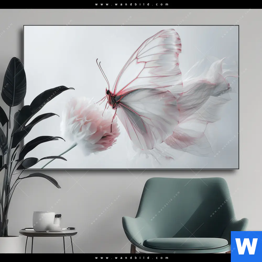 Wechselmotiv | Zarter Schmetterling | Querformat